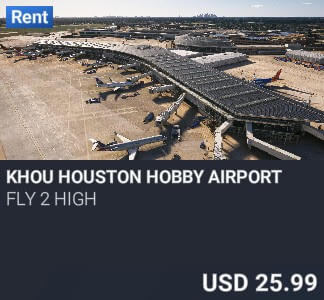 KHOU HOUSTON HOBBY AIRPORT by Fly 2 High. USD 25.99. New on PC and Xbox