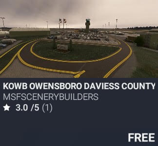 KOWB Owensboro Daviess County Regional Airport by MSFScenerybuilders. USD 13.99. New on PC and Xbox