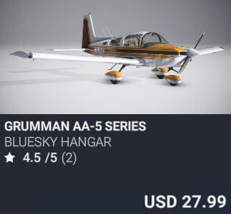 Grumman AA-5 Series by BlueSky Hangar. USD 27.99. New on PC
