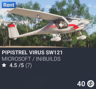 Pipistrel Virus SW121 by Microsoft / iniBuilds. SC 40. Update on PS5