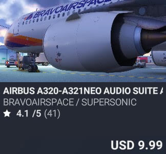Airbus A320-A321neo Audio Suite American Crew by BRAVOAIRSPACE / SUPERSONIC. USD 9.99. Update on PC and Xbox