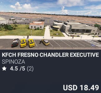 KFCH FRESNO CHANDLER EXECUTIVE Airport by KOUBILAI DESIGN (Spinoza). USD 18.49. New on PC and Xbox