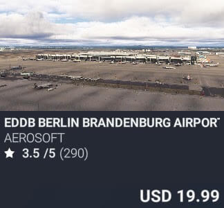 EDDB Berlin Brandenburg Airport by Aerosoft. USD 19.99. Update on PC and Xbox