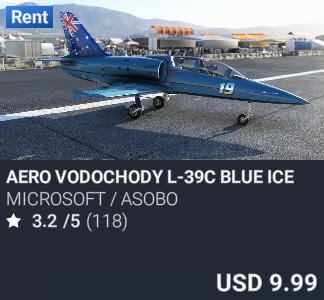 Aero Vodochody L-39C Blue Ice by Microsoft / Asobo. USD 9.99. New on PC and Xbox