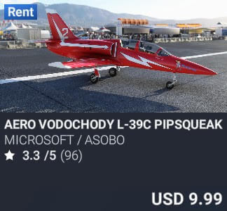 Aero Vodochody L-39C Pipsqueak by Microsoft / Asobo. USD 9.99. New on PC and Xbox
