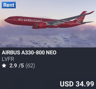 Airbus A330-800 NEO by LVFR. USD 34.99. Update on PC and Xbox
